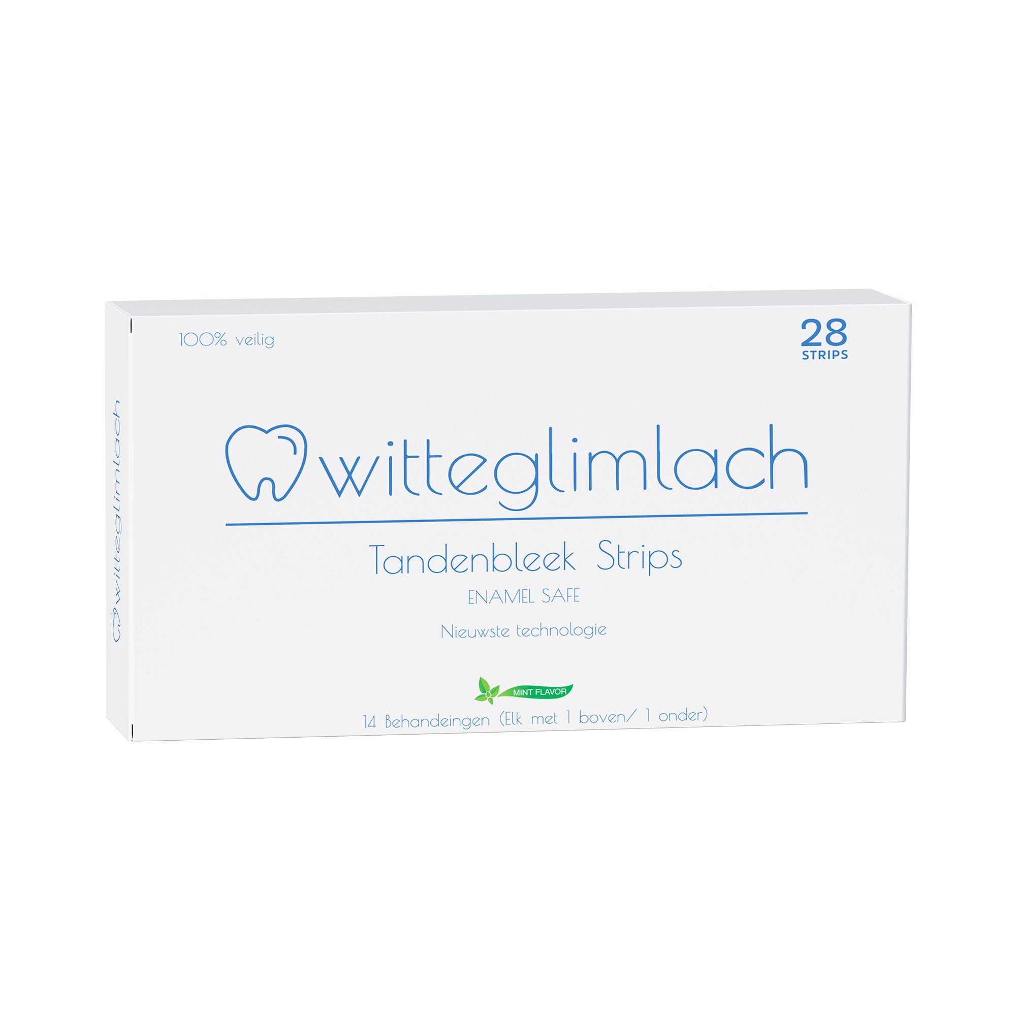 Herontdek je WitteGlimlach met onze pijnvrije tandenbleekstrips
